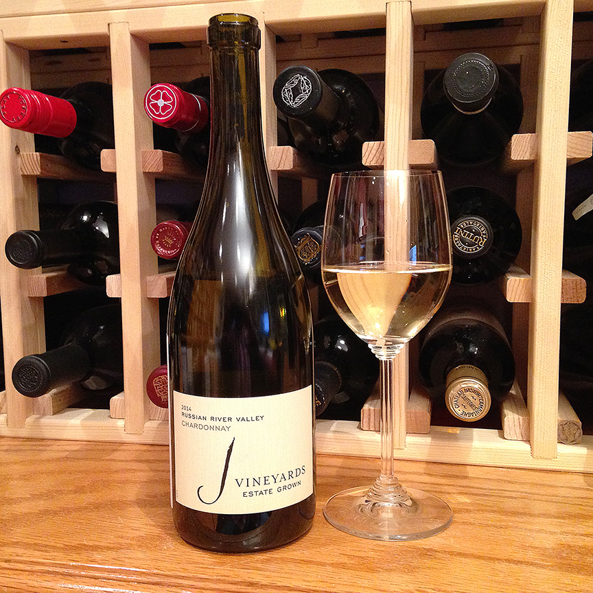 J Vineyards & Winery Chardonnay 2014 – Gus Clemens on Wine