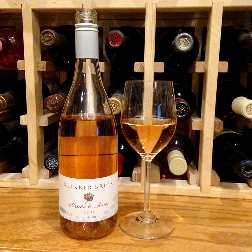 Klinker Brick Winery Bricks & Roses Rosé, Lodi 2017 – Gus Clemens on Wine