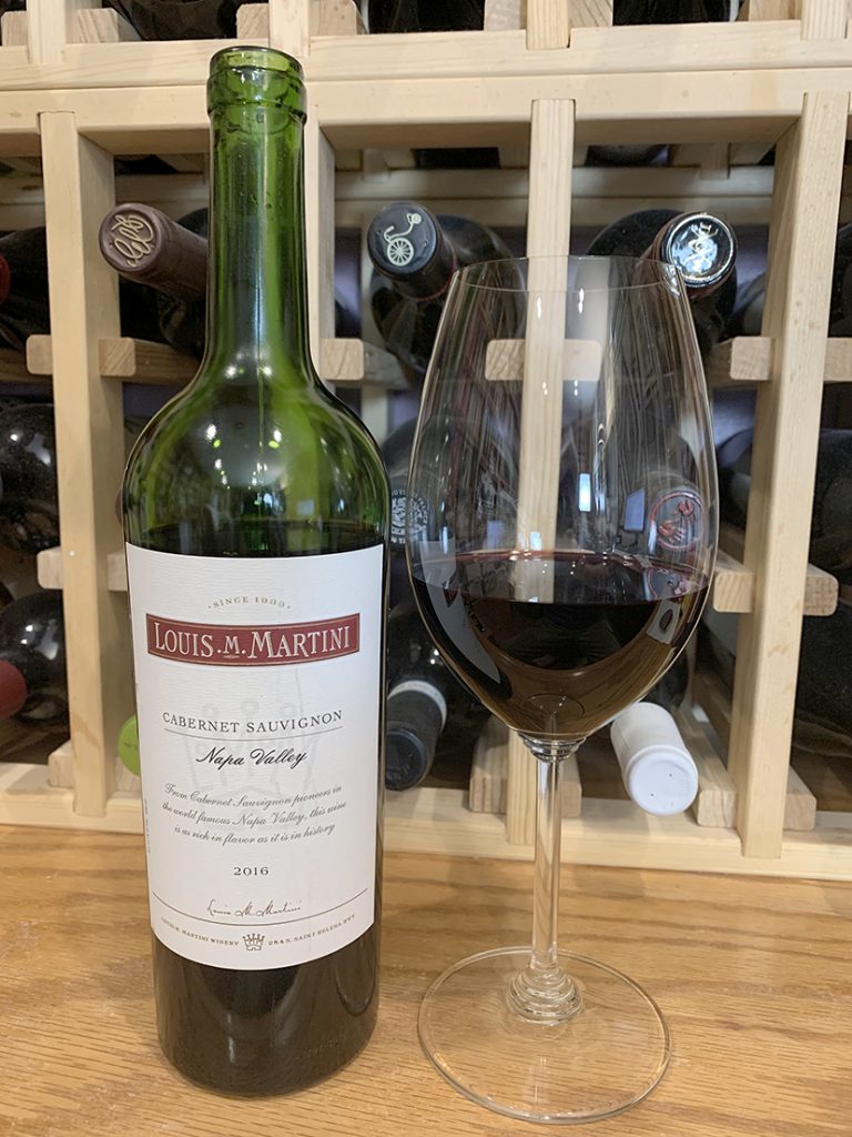 Louis M. Martini Cabernet Sauvignon Napa Valley 2016 – Gus Clemens on Wine