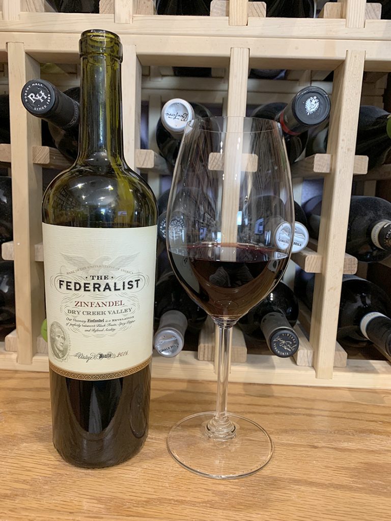 The Federalist Zinfandel, Dry Creek Valley 2016 – Gus Clemens on Wine