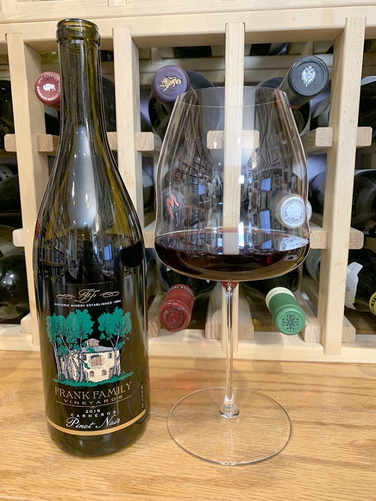 Frank Family Vineyards Carneros Pinot Noir 2018 – Gus Clemens on Wine